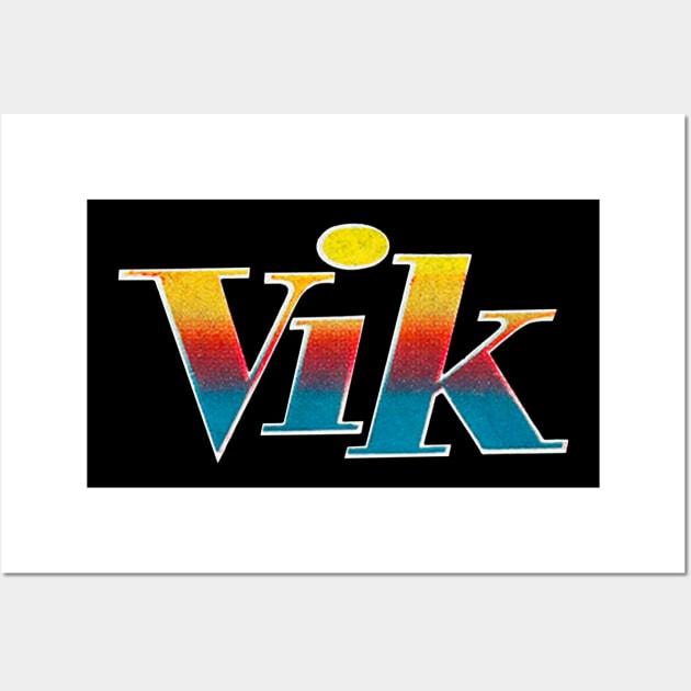 Vik Records Wall Art by MindsparkCreative